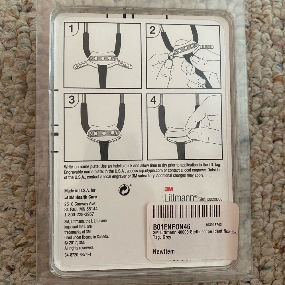 Stethoscope ID Tag - Picture 2 of 2
